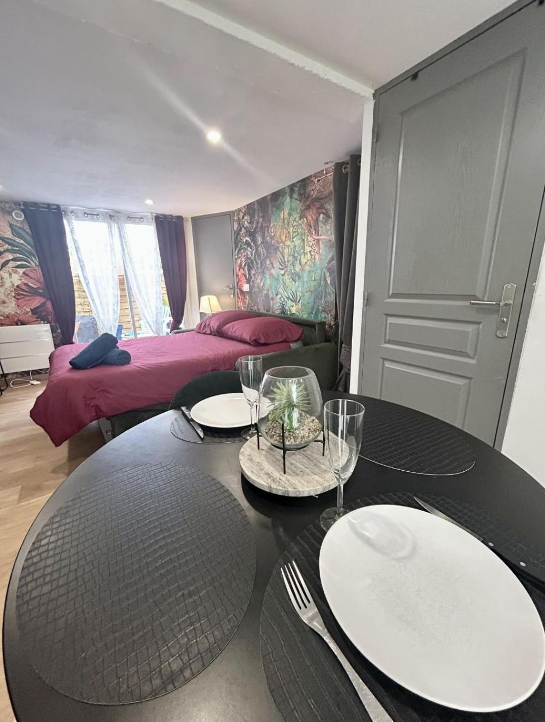 Studio Le Moutik Du Bord De Mer Avec Spa Parking Gratuit Lampaul-Plouarzel Exteriör bild